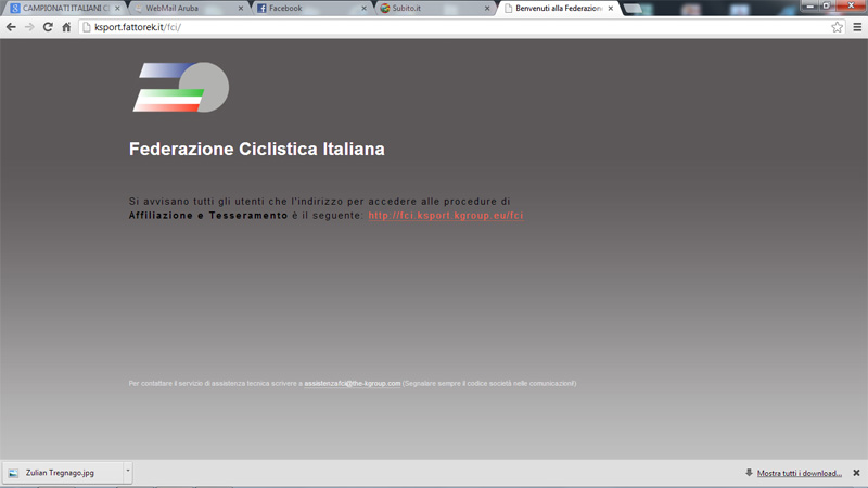 Gare: come iscriversi